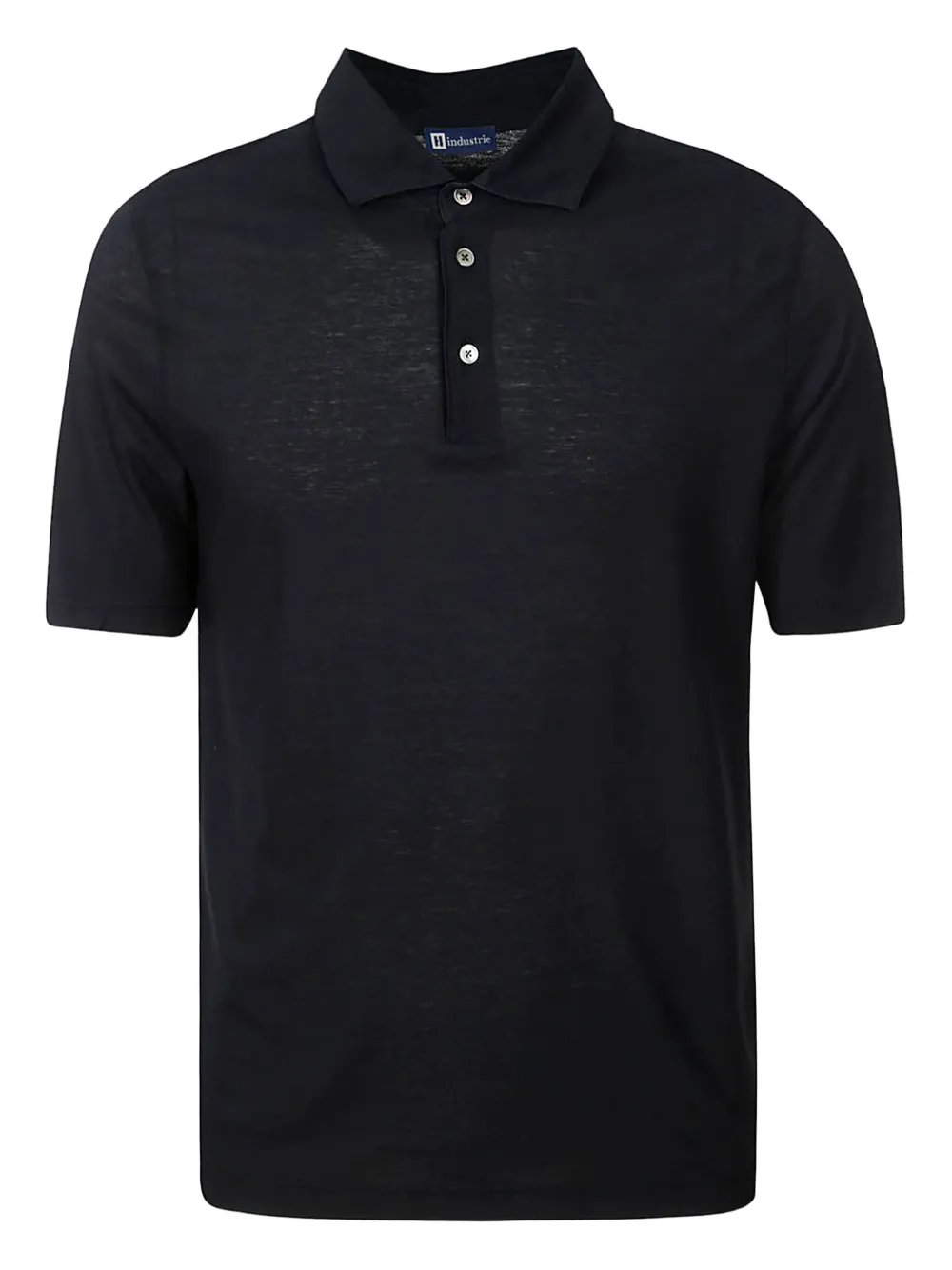 Alpha Industries short-sleeve button polo shirt | Blue | Image 1