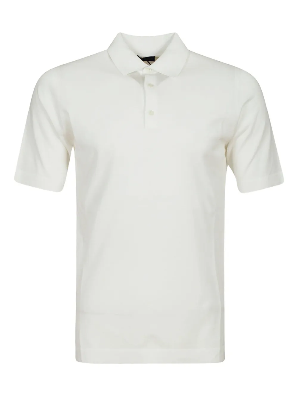 Alpha Industries button-placket cotton polo shirt | White | Image 1