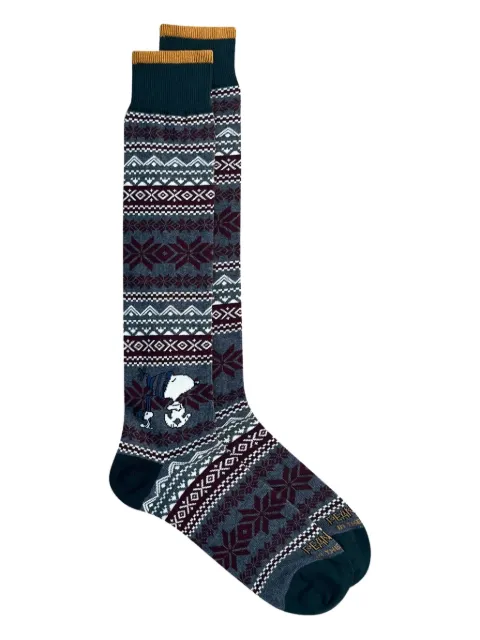 In The Box fairisle-pattern socks