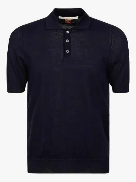 Alpha Industries button-fastening polo shirt