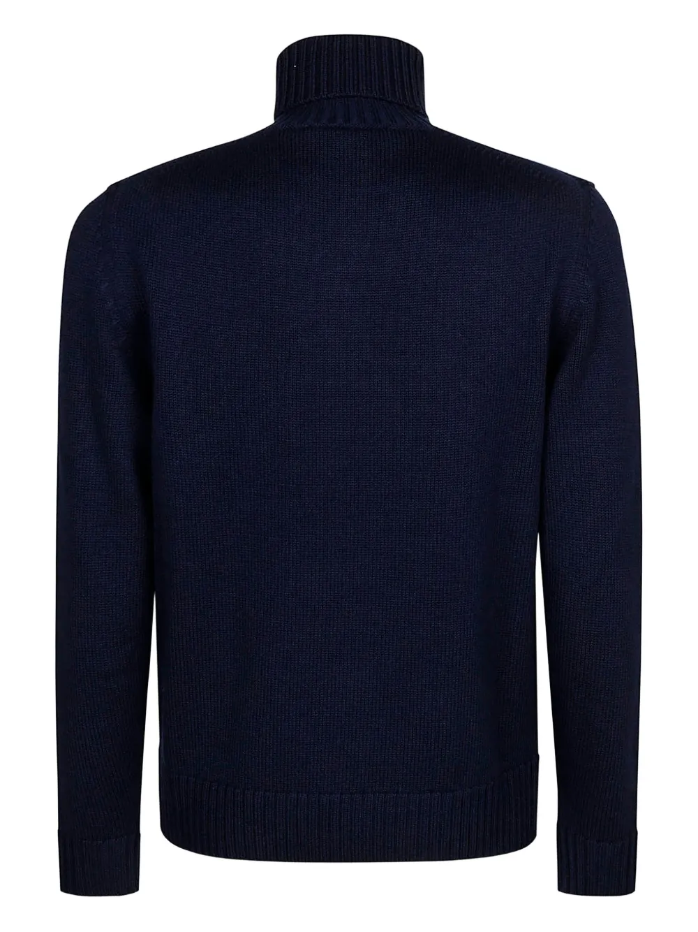 Alpha Industries Wollen trui met hoge hals - Blauw