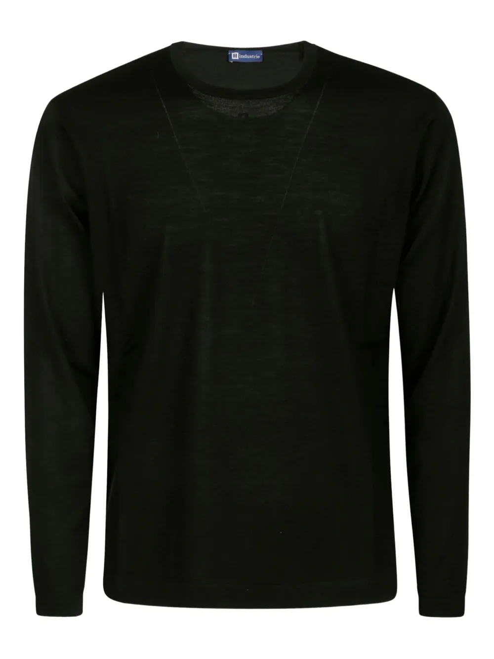 Alpha Industries wool long sleeve T-shirt | Black | Image 1
