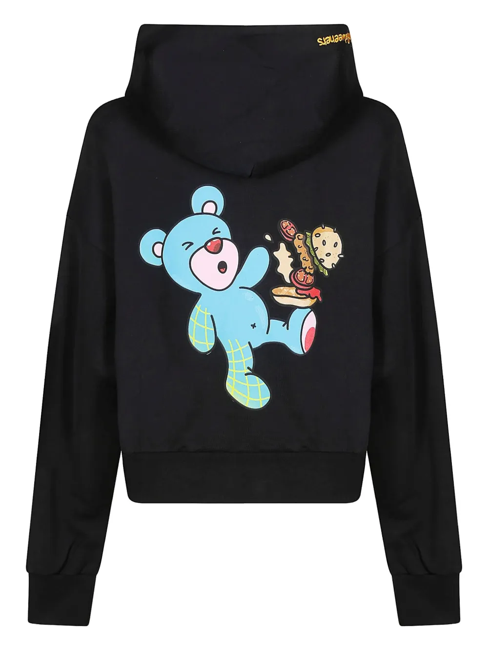 INBETWEENERS bear-print hooded sweatshirt | Knitted Sweaters | Image 2