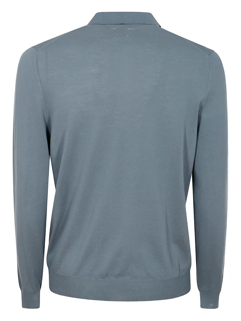 Alpha Industries long-sleeve button polo shirt | Image 2