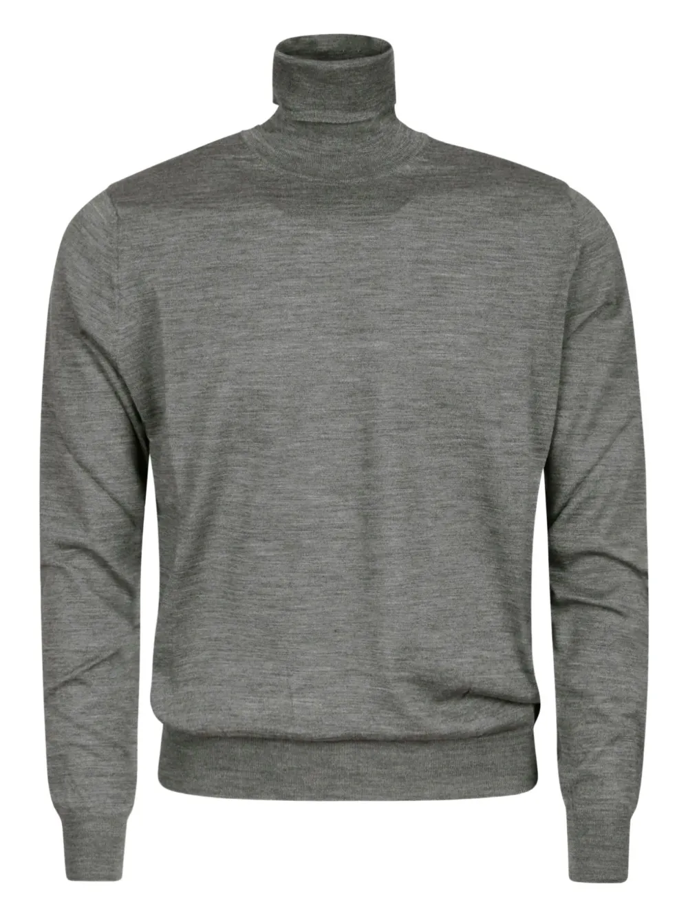 Alpha Industries turtleneck merino-wool sweater | Grey | Image 1