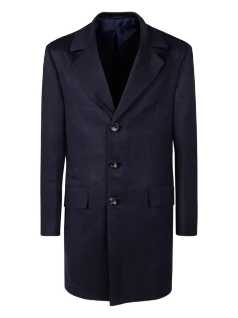 Kiton single-breasted cashmere coat