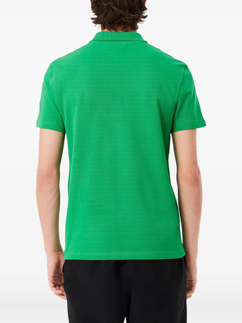 Lacoste Poloshirt met geborduurd logo Groen