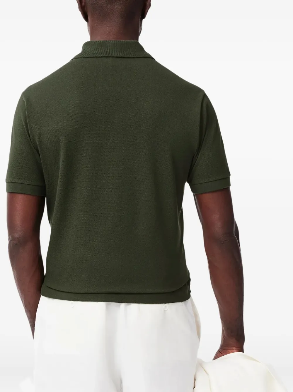 Lacoste Poloshirt met geborduurd logo Groen