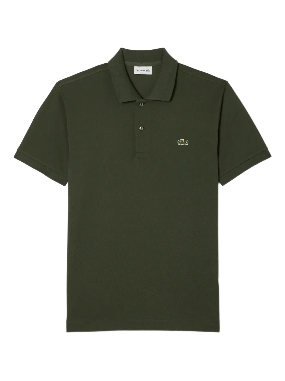 Lacoste logo-embroidered polo shirt | Green | Image 1