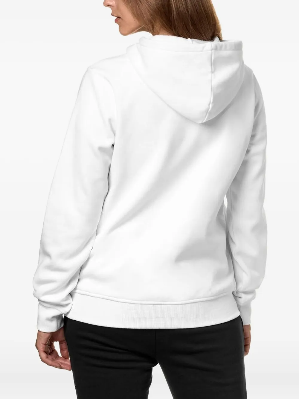 K-way Logo-print Hoodie In White