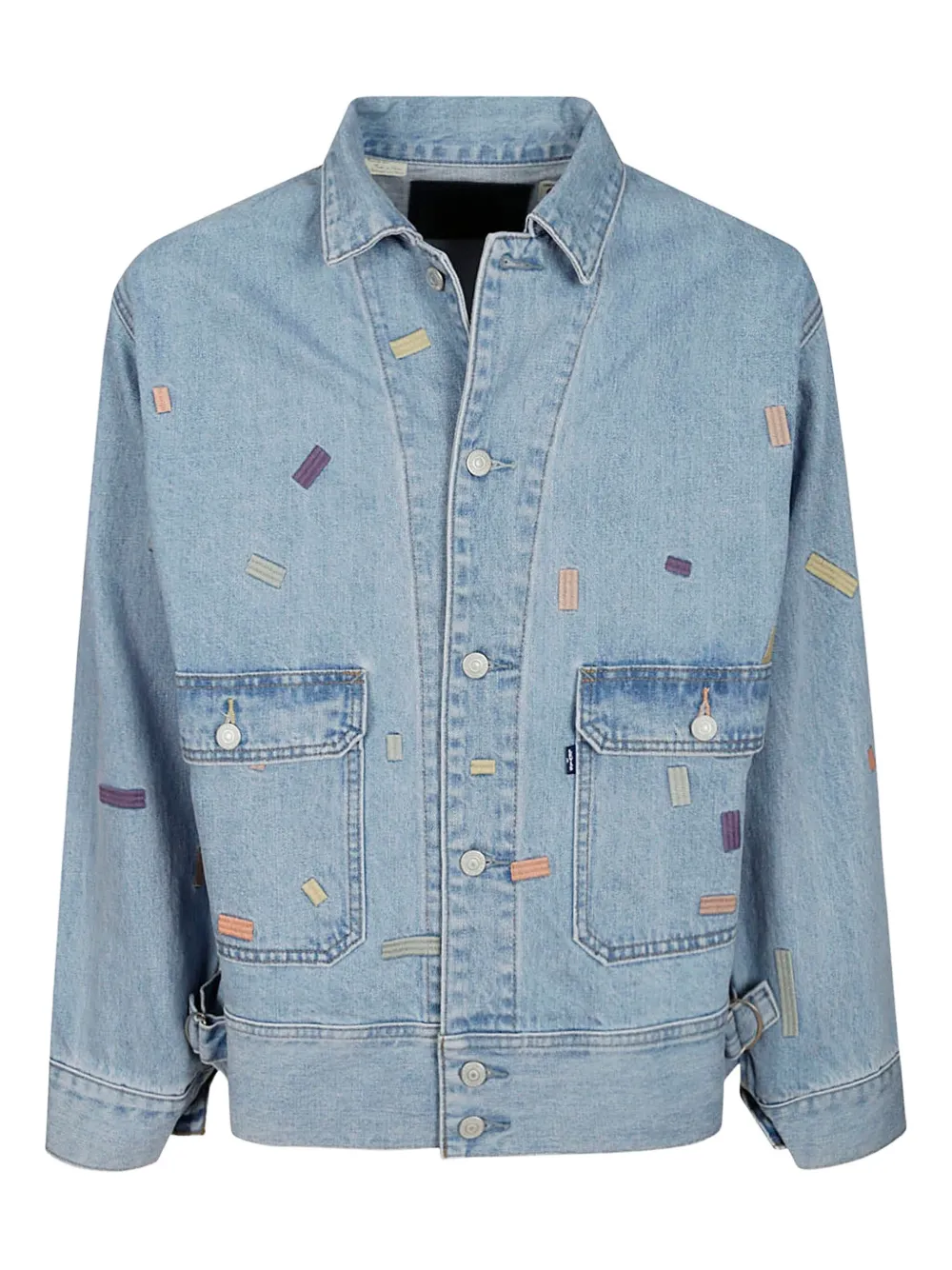 Levi's embroidered-detail denim jacket | Blue | Image 1