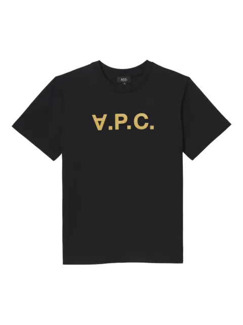 A.P.C. logo-print T-shirt