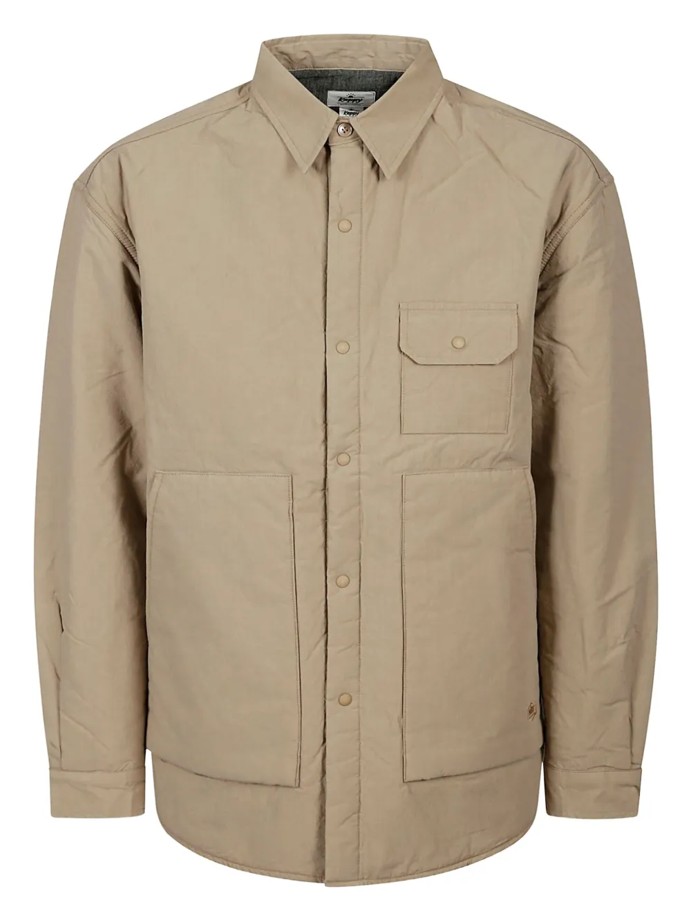 Kappa padded shirt jacket | Neutrals | Image 1