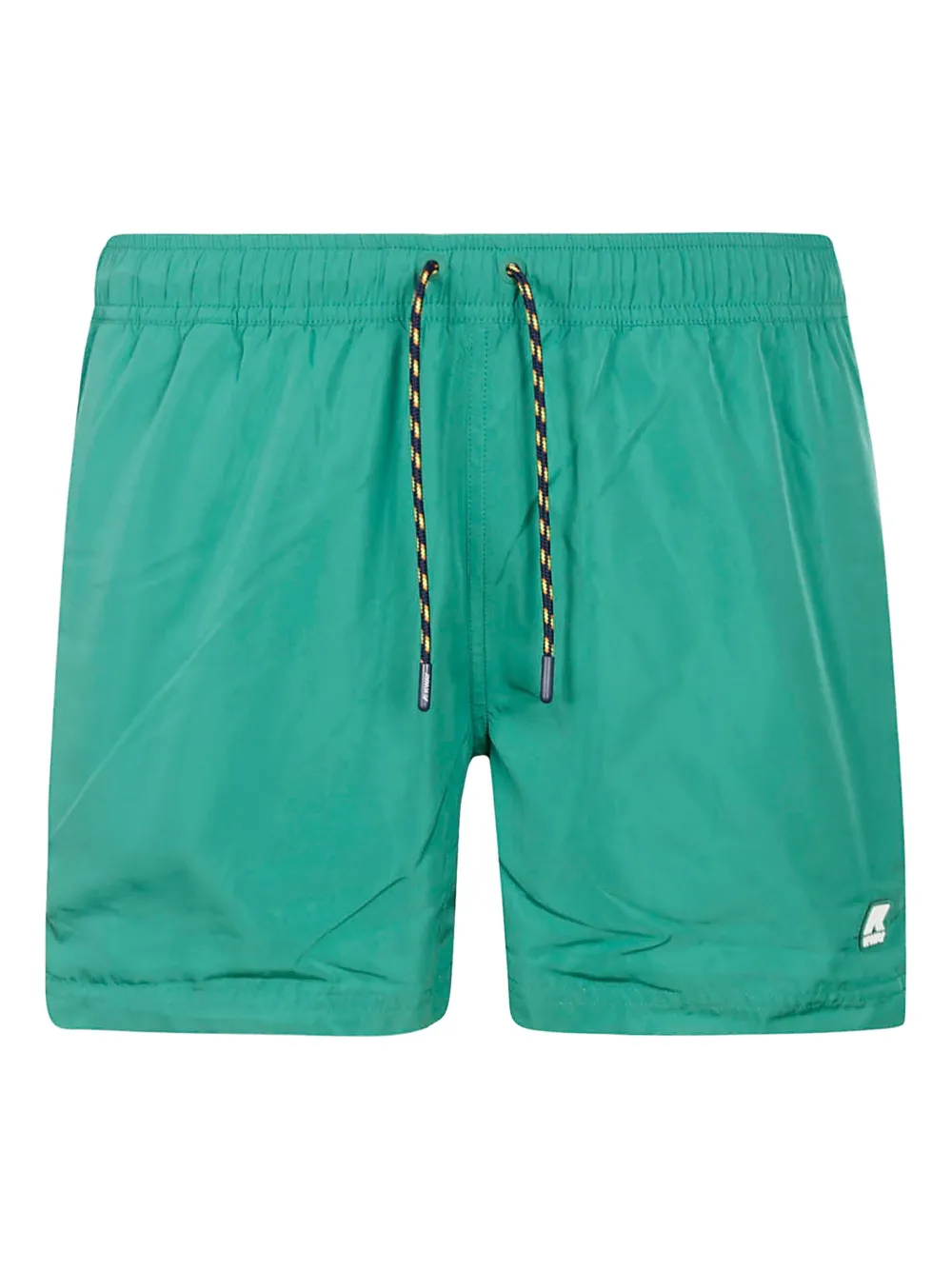 K-Way logo-patch swim shorts | Green | Image 1