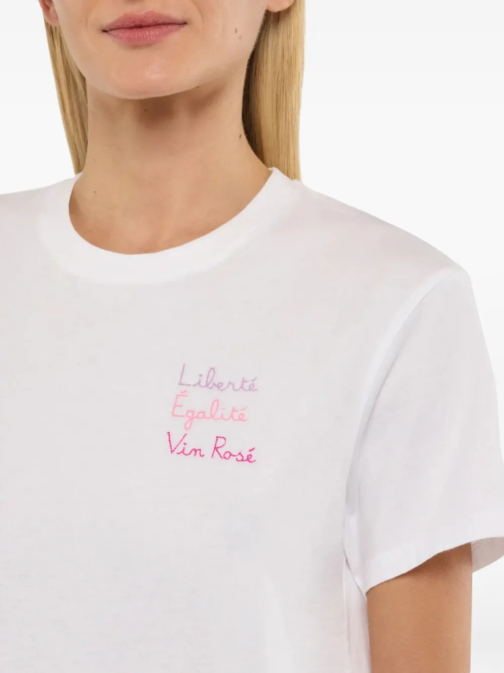 MC2 Saint Barth Katoenen T-shirt Wit