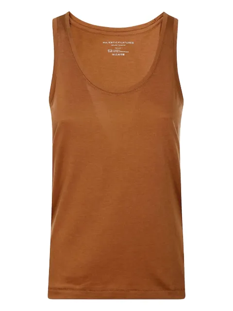 Majestic Filatures scoop-neck tank top