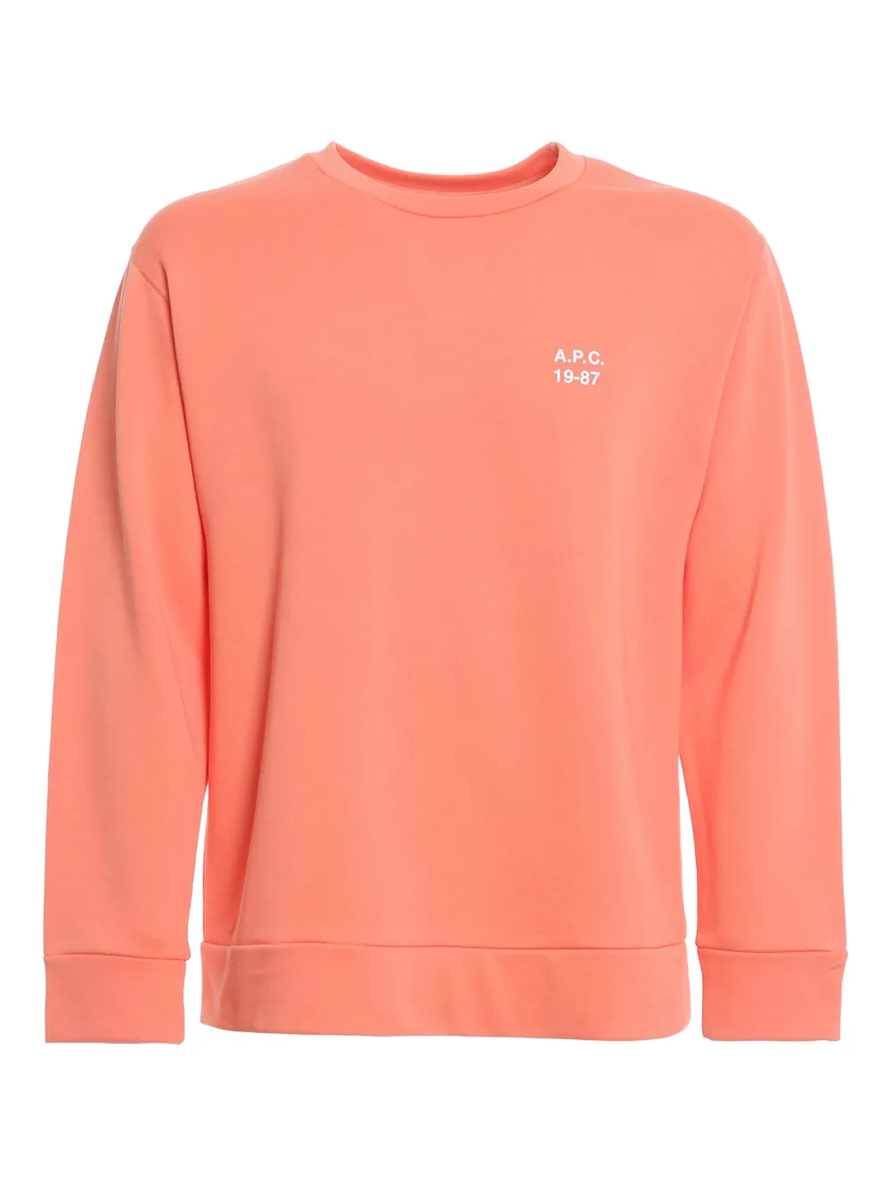 A.P.C. sudadera con cuello redondo | naranja | Image 1