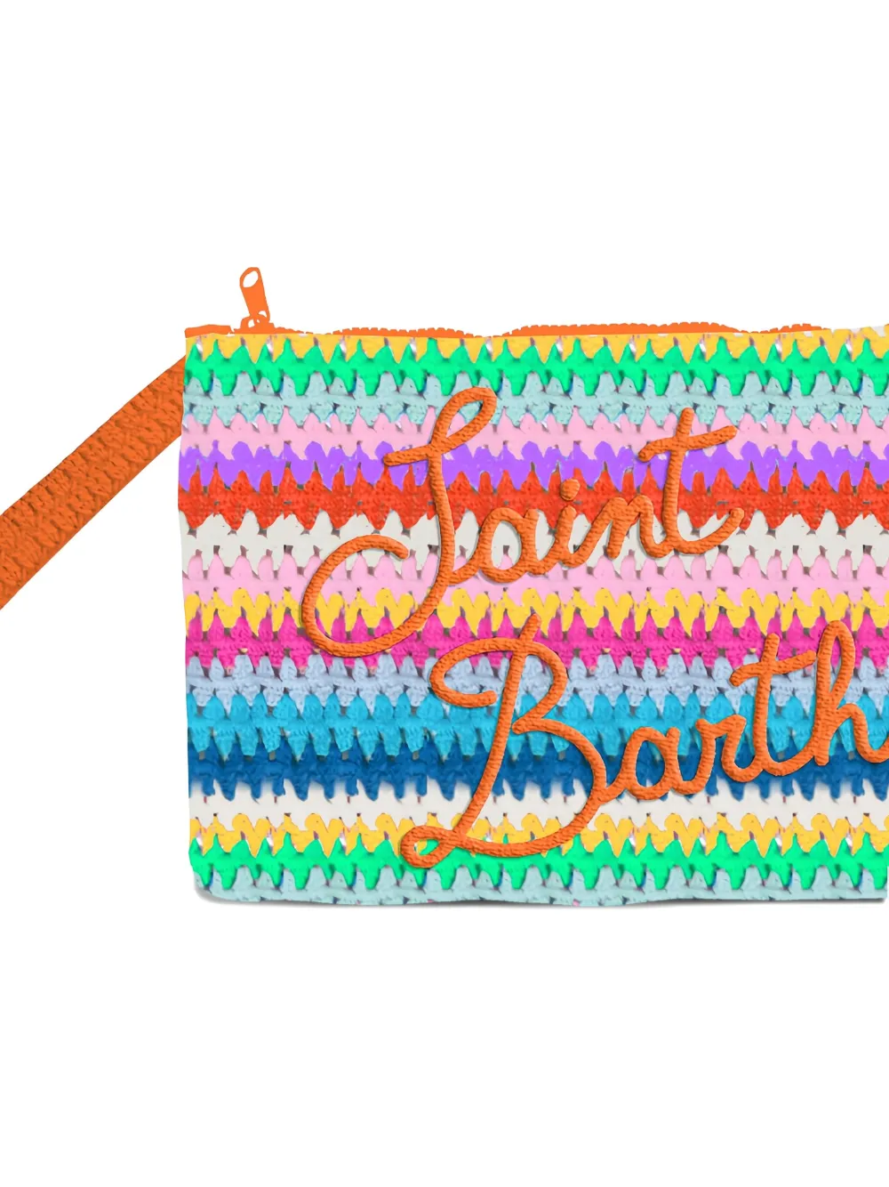 MC2 Saint Barth striped embroidered clutch | Image 2