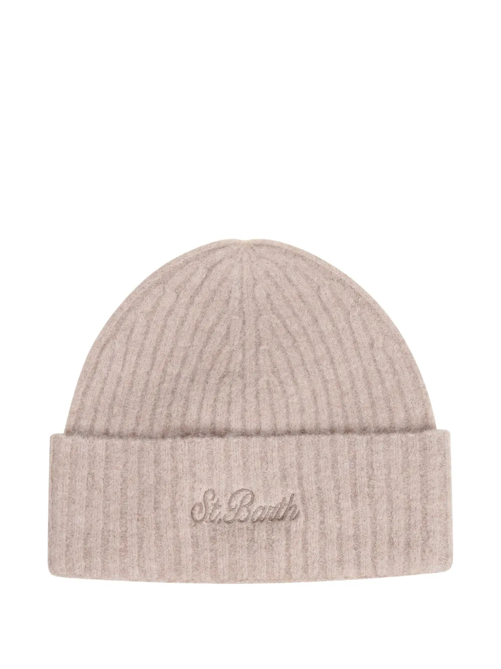 MC2 Saint Barth ribbed-knit beanie | Neutrals | Image 1