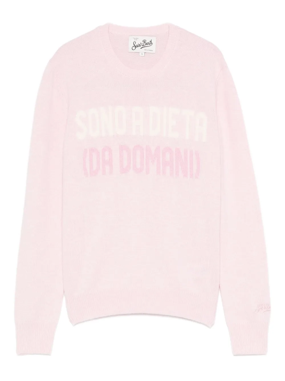 MC2 Saint Barth round-neck wool sweater | Pink | Image 1