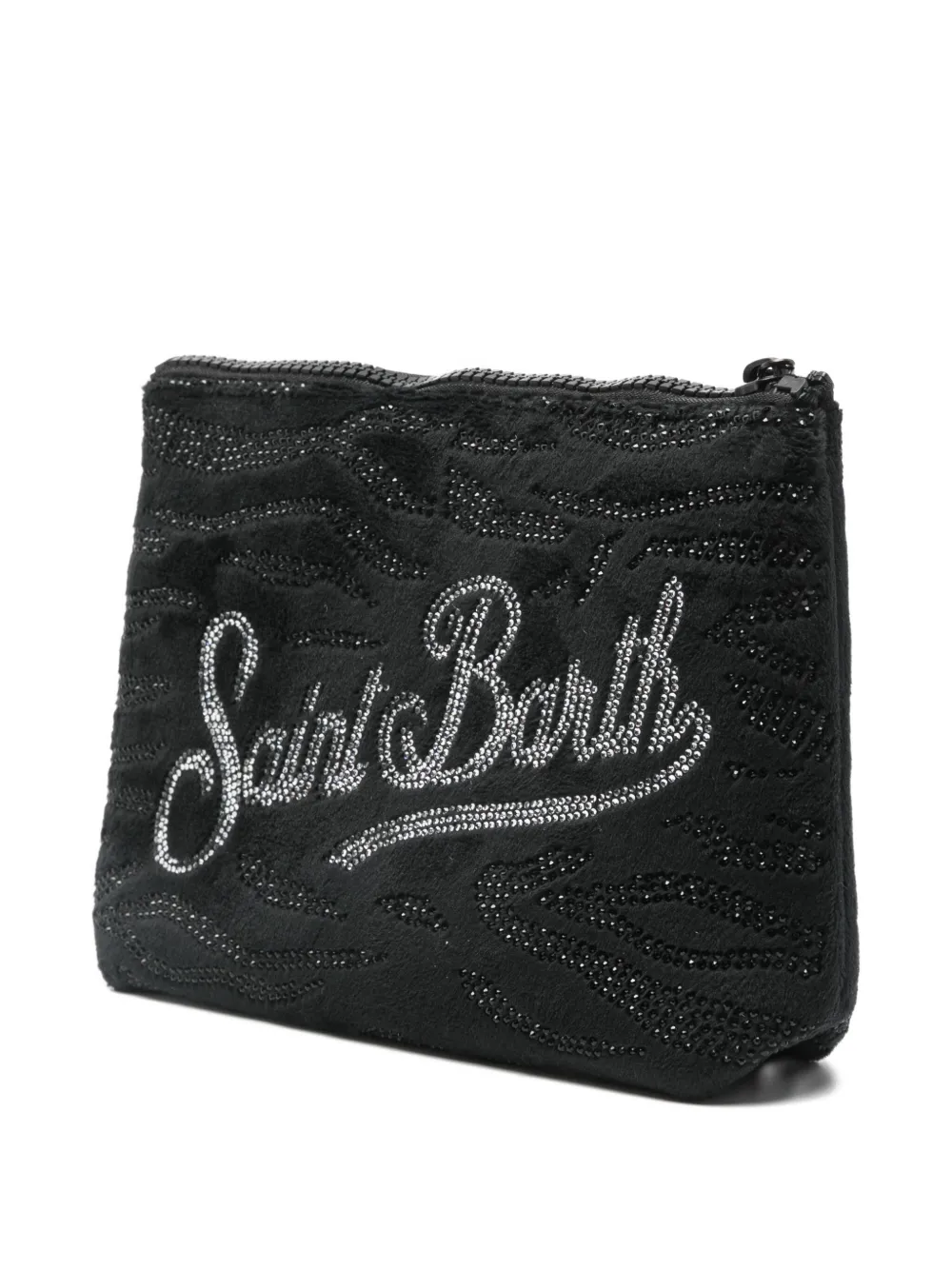 Mc2 Saint Barth Aline Clutch Bag In Black