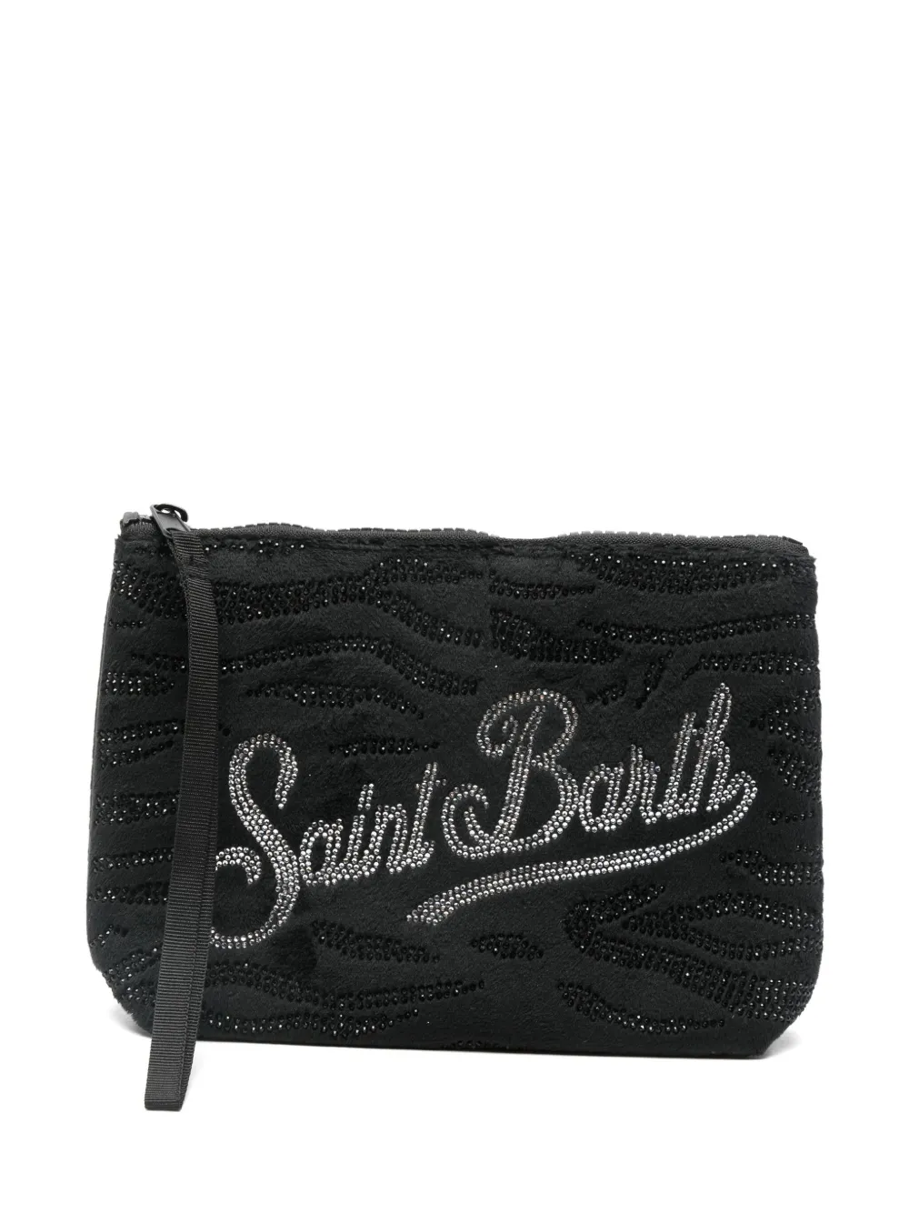Mc2 Saint Barth Aline Clutch Bag In Black