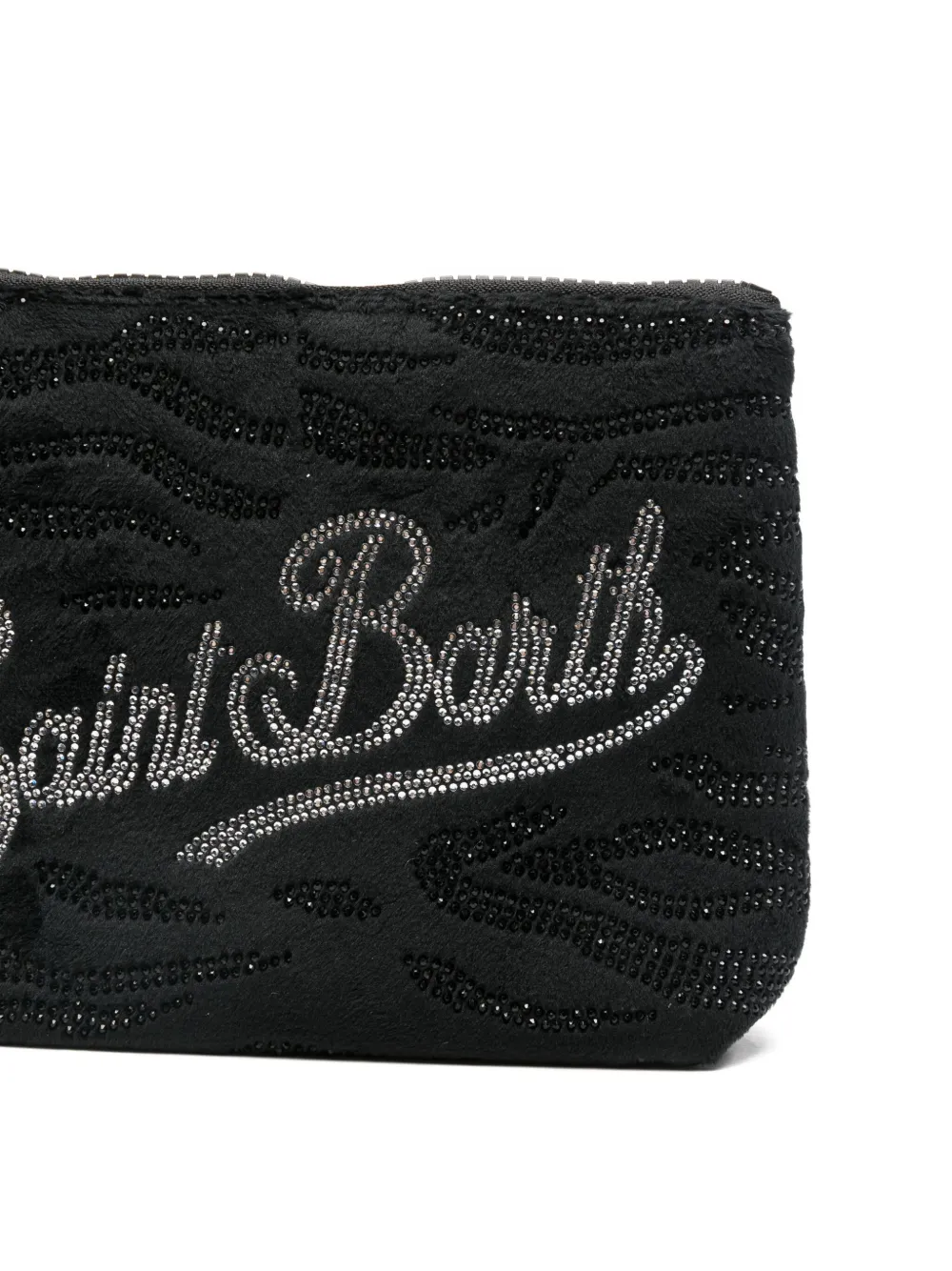 Mc2 Saint Barth Aline Clutch Bag In Black