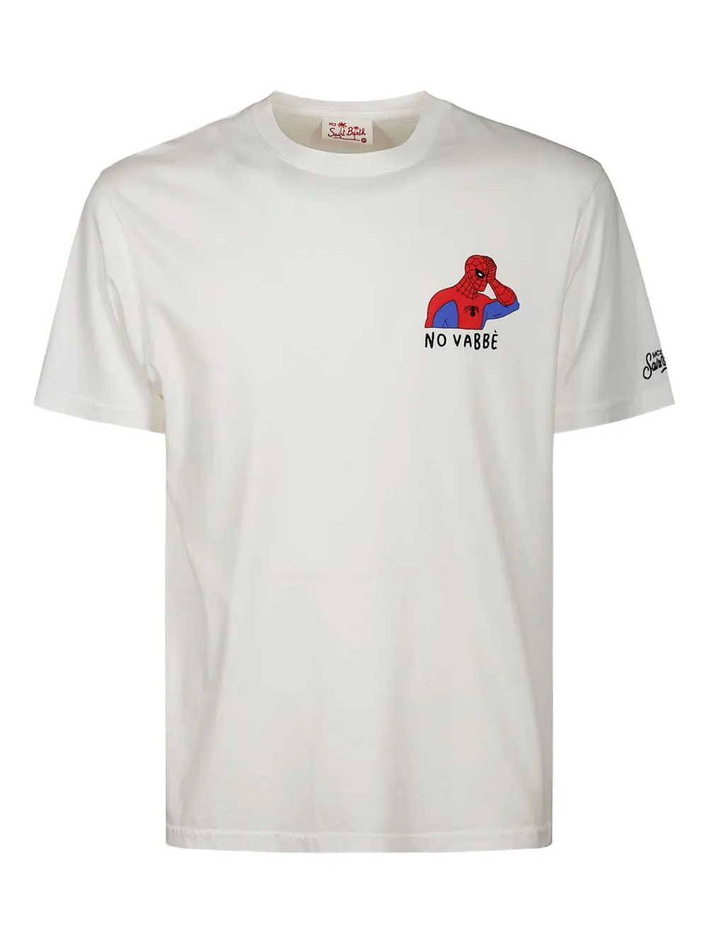 MC2 Saint Barth x Marvel Spiderman-print cotton T-shirt | White | Image 1