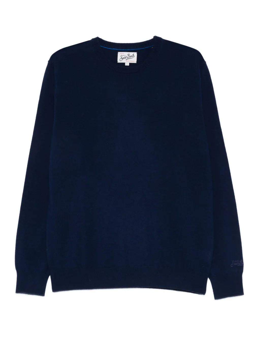 MC2 Saint Barth pull à logo brodé | bleu | Image 1