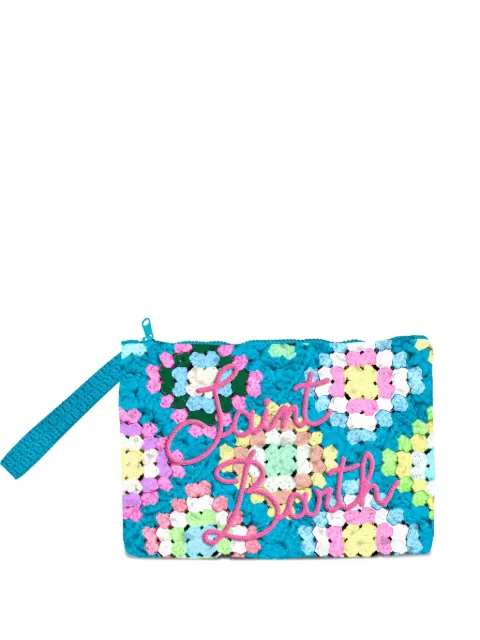 MC2 Saint Barth Parisienne crochet clutch bag