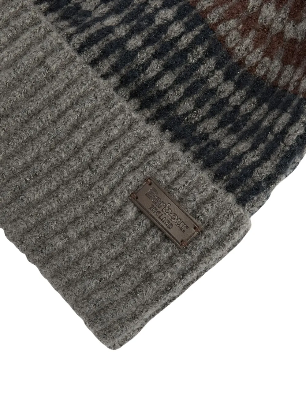 Barbour Gebreide muts en sjaal Grijs