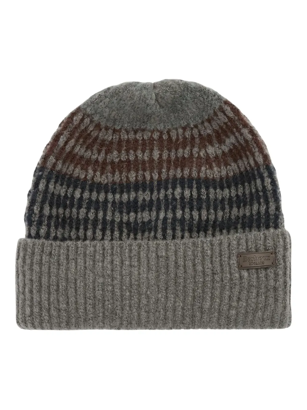 Barbour Gebreide muts en sjaal - Grijs