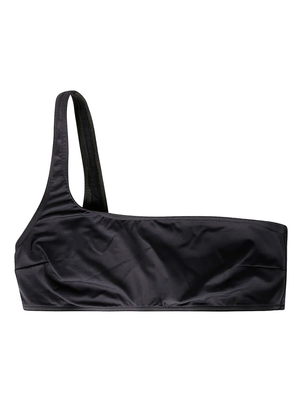 MC2 Saint Barth Celestine one-shoulder bikini top | Black | Image 1