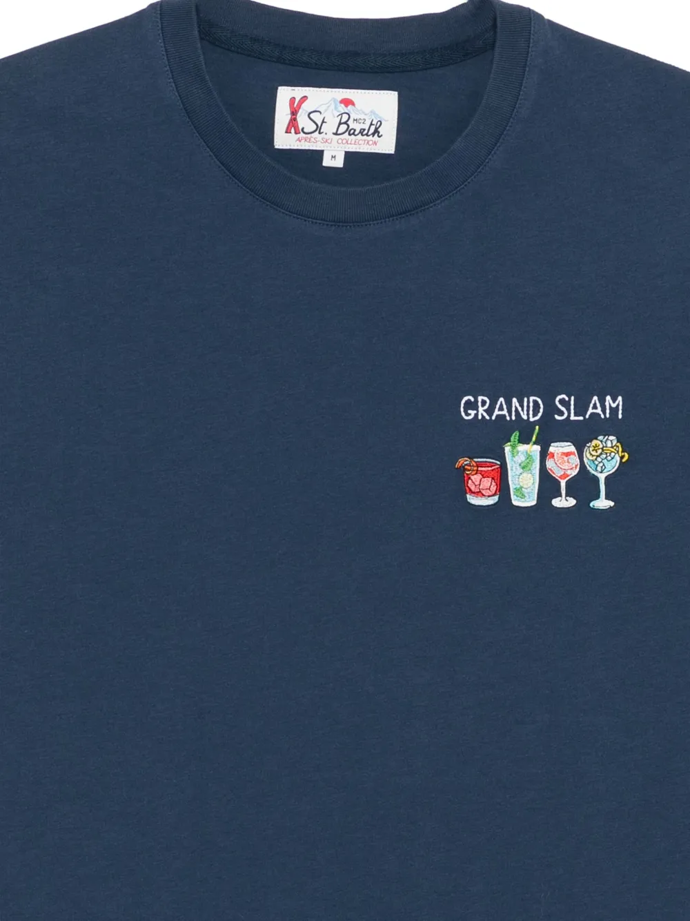 MC2 Saint Barth Grand Slam T-shirt Blauw