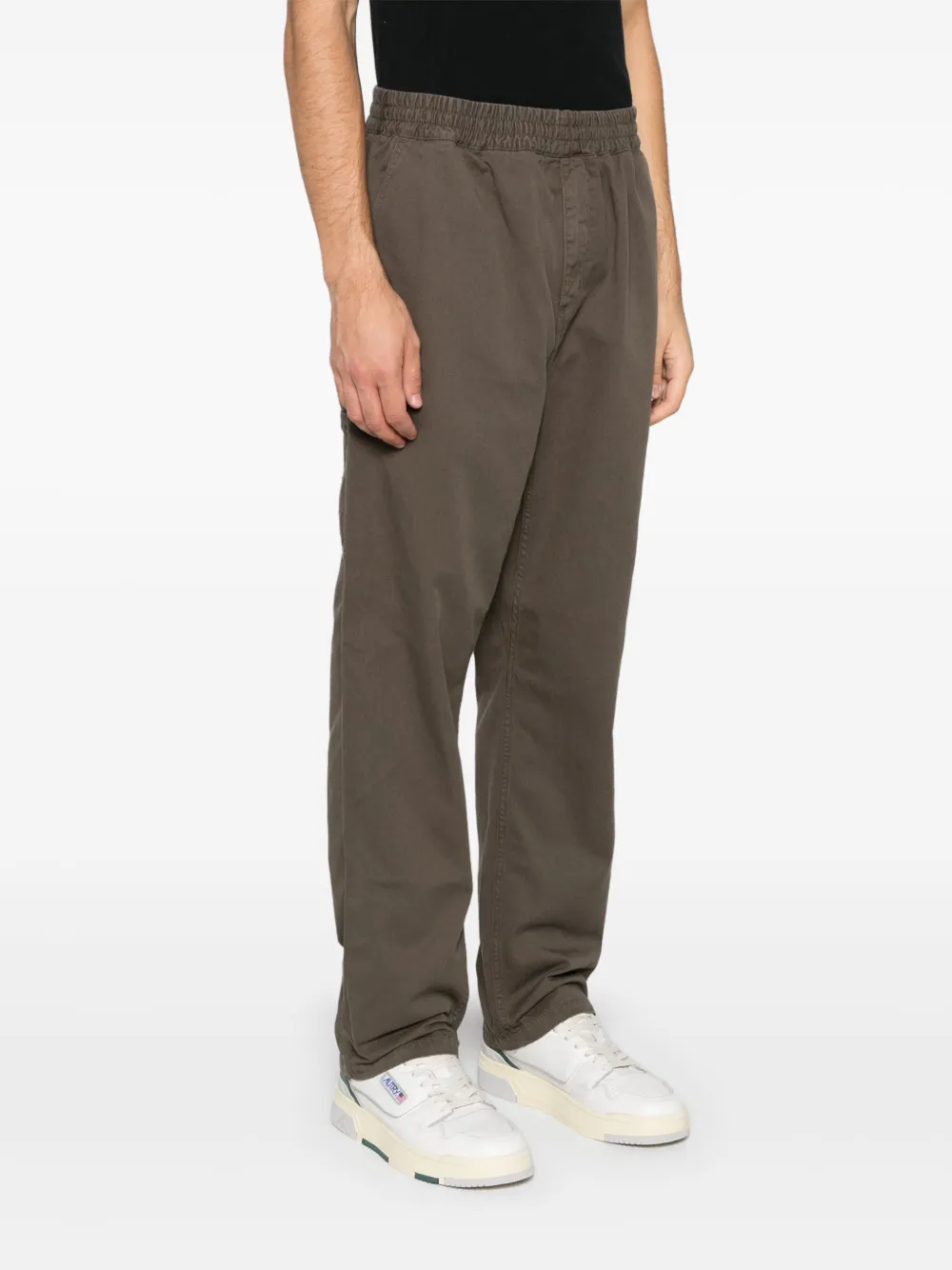 Carhartt WIP Flint broek met elastische taille Groen