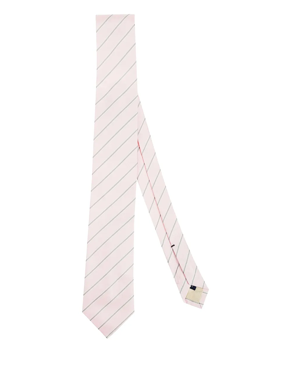 Errico Formicola striped silk tie | Pink | Image 1