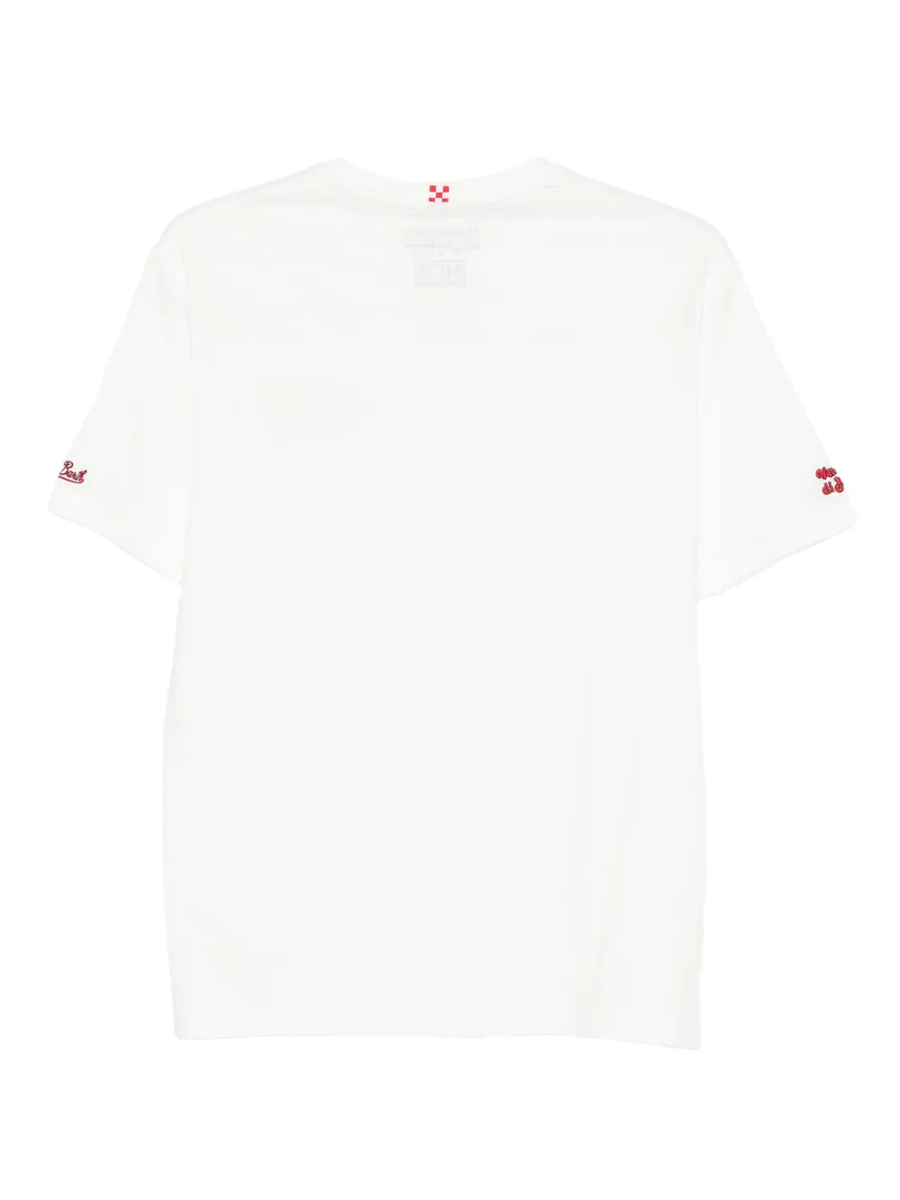 MC2 Saint Barth T-shirt met borduurwerk - Wit