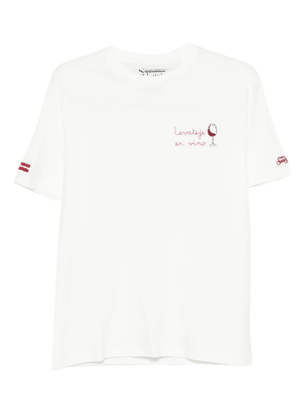 MC2 Saint Barth playera con bordado | blanco | Image 1