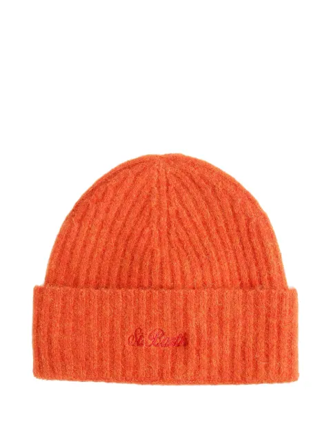 MC2 Saint Barth logo-embroidered beanie hat
