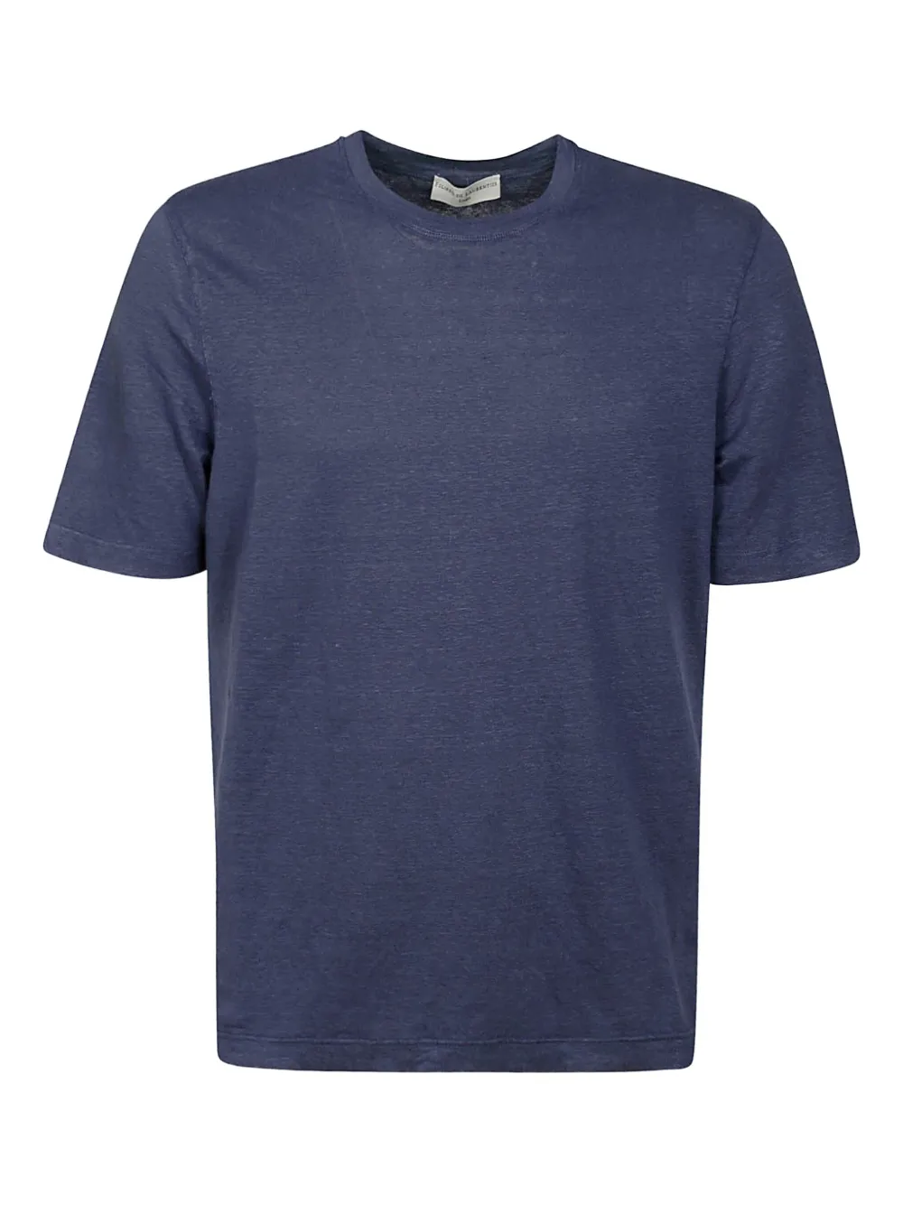 Filippo De Laurentiis linen short-sleeve T-shirt | Blue | Image 1