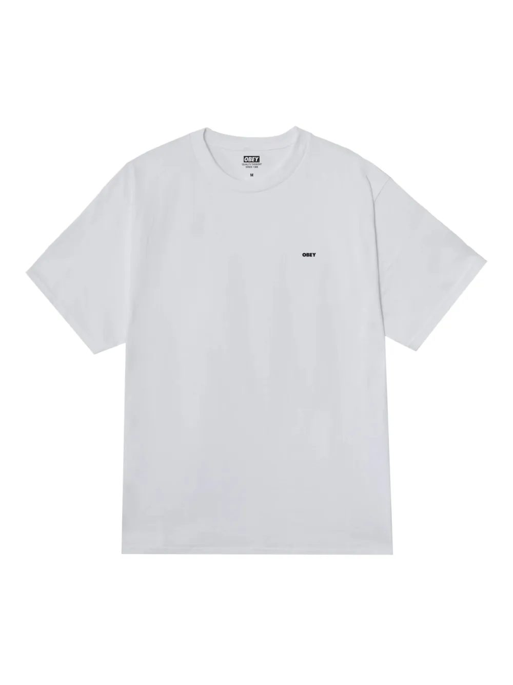Obey short-sleeve logo-print T-shirt | White | Image 1