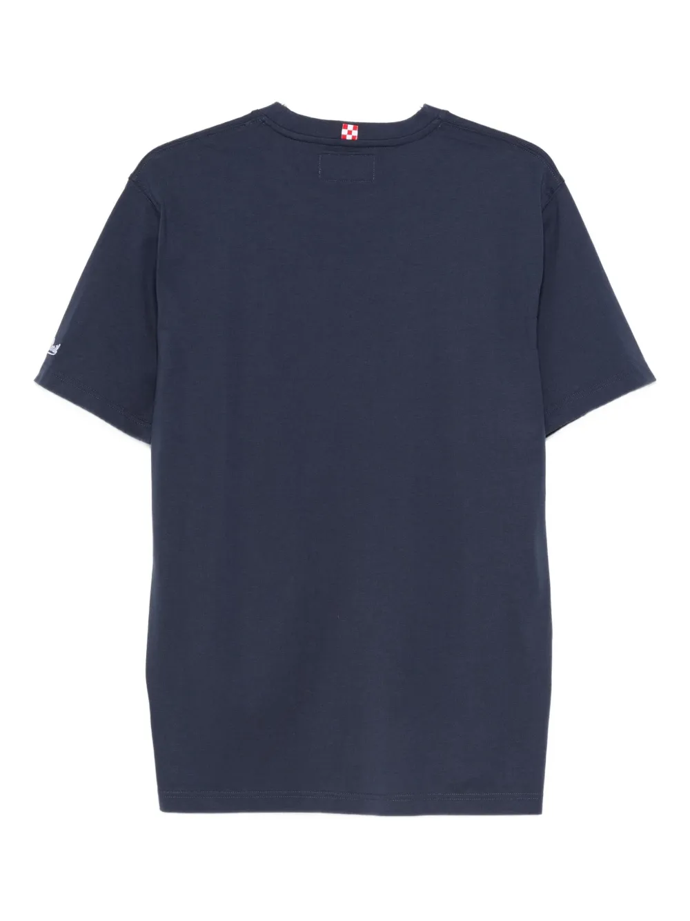 MC2 Saint Barth embroidered-detail T-Shirt - Blauw