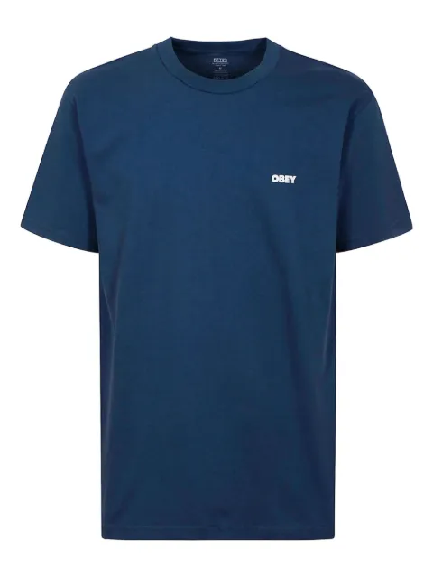 Obey playera con estampado gráfico