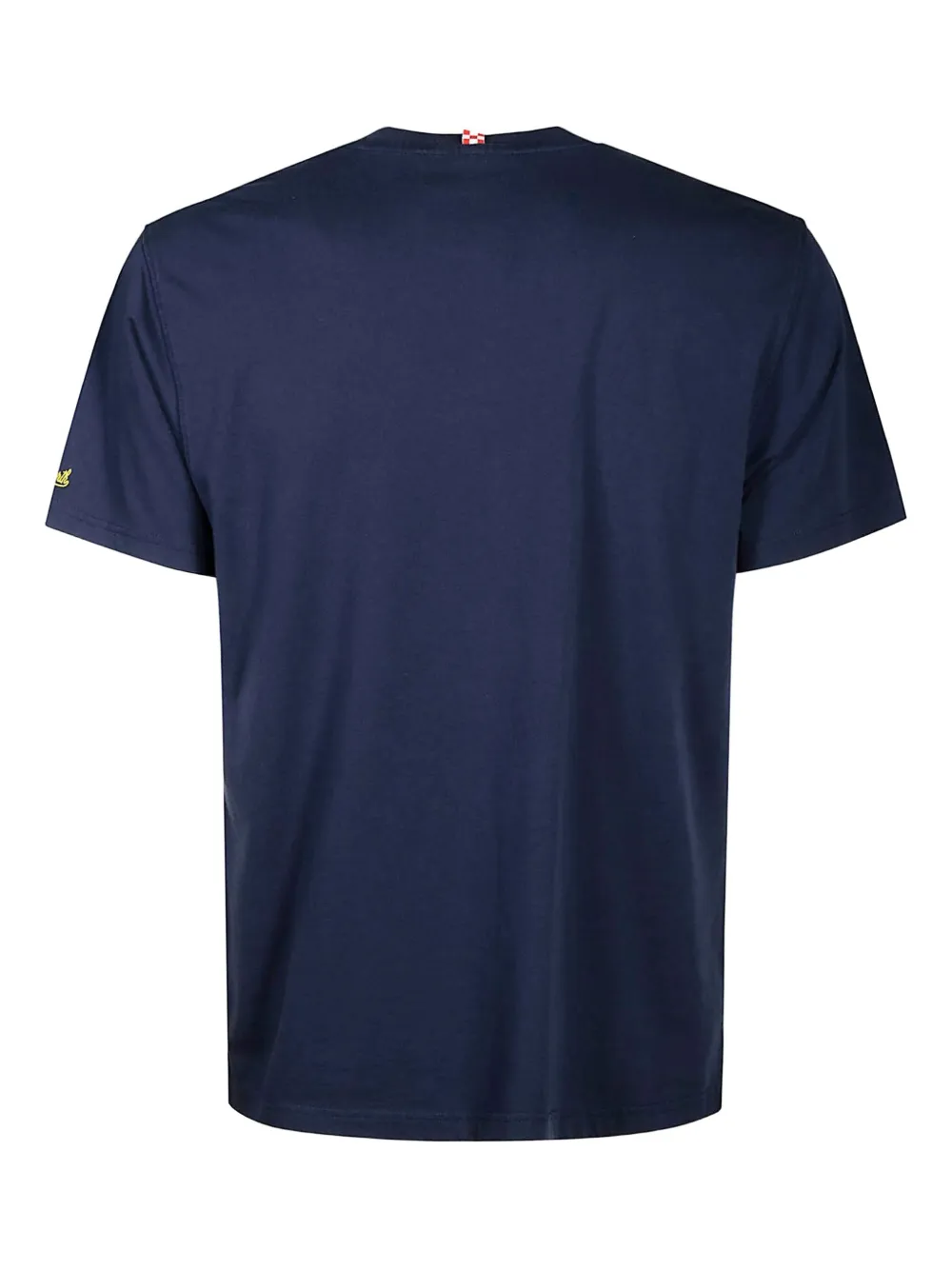 MC2 Saint Barth T-shirt met geborduurd patroon - Blauw
