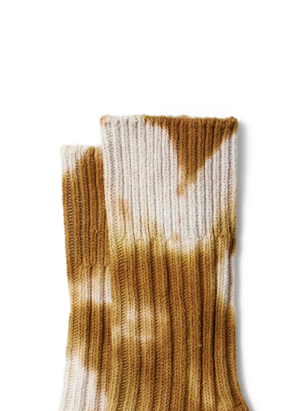 RoToTo tie-dye ribbed socks | Image 2