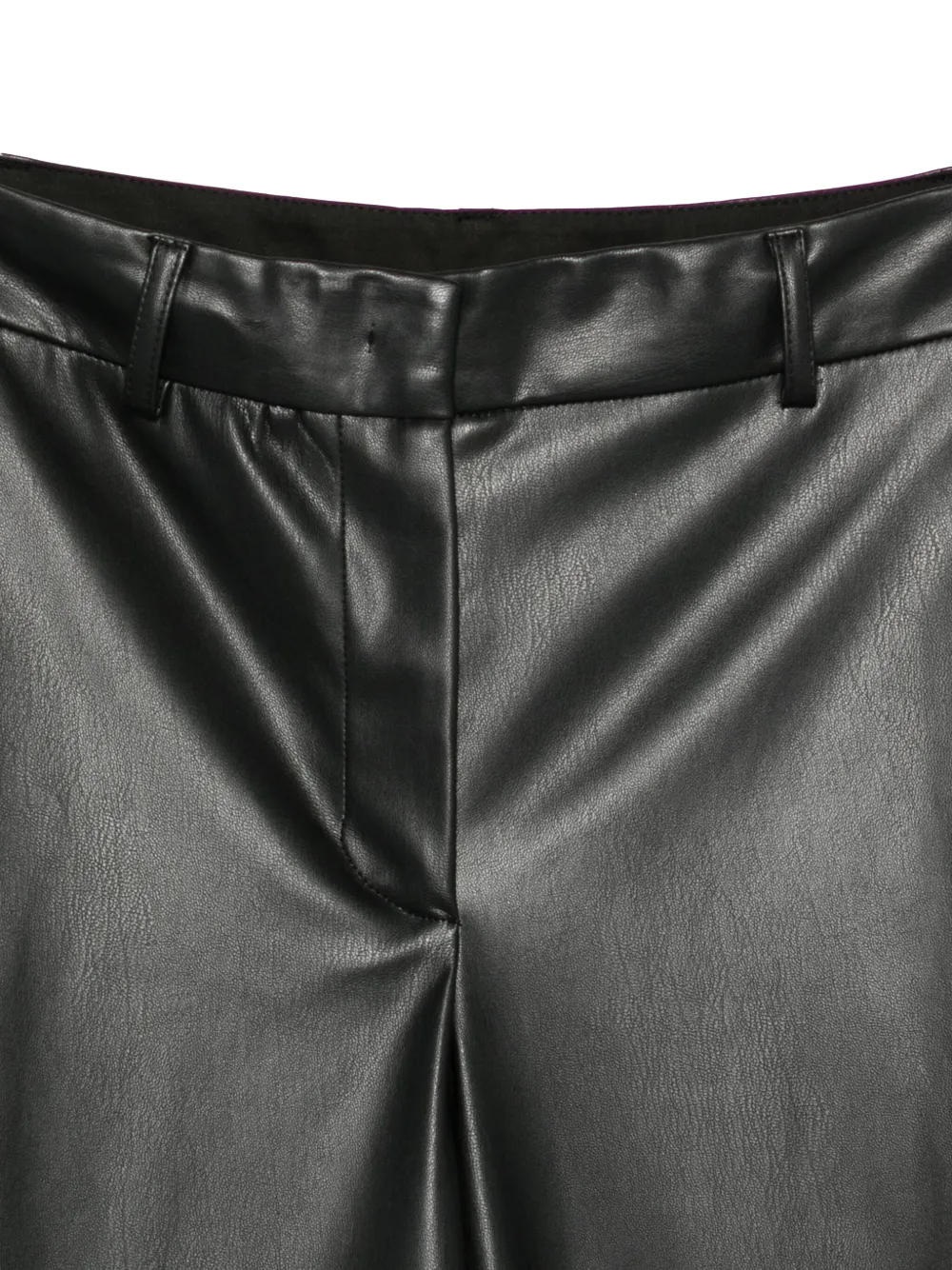Nude Broek met riemlussen Zwart