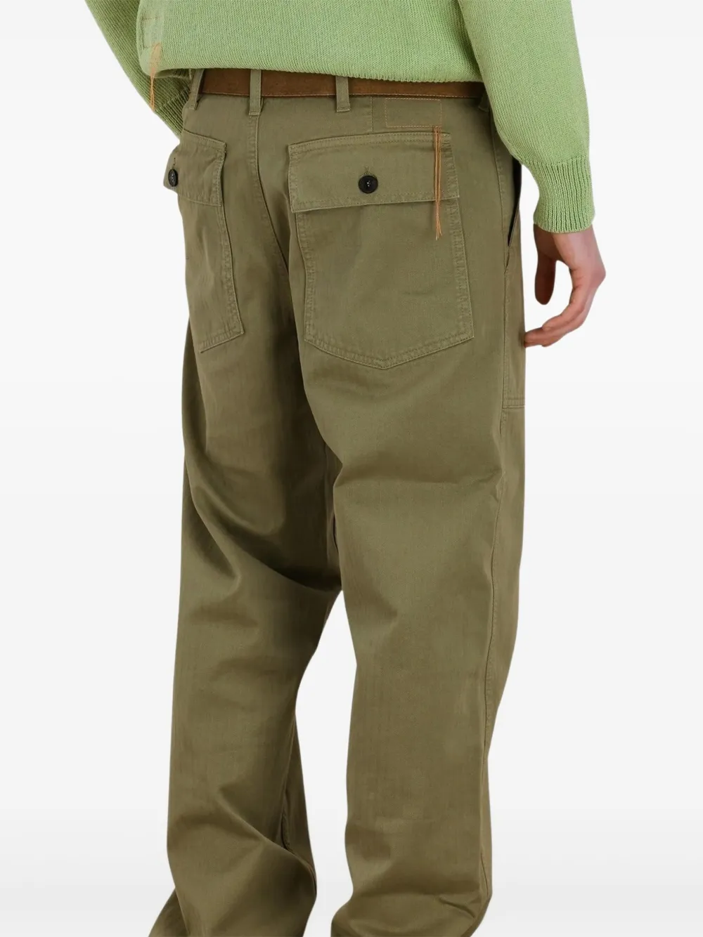 Fortela Fatigue broek met zak Groen