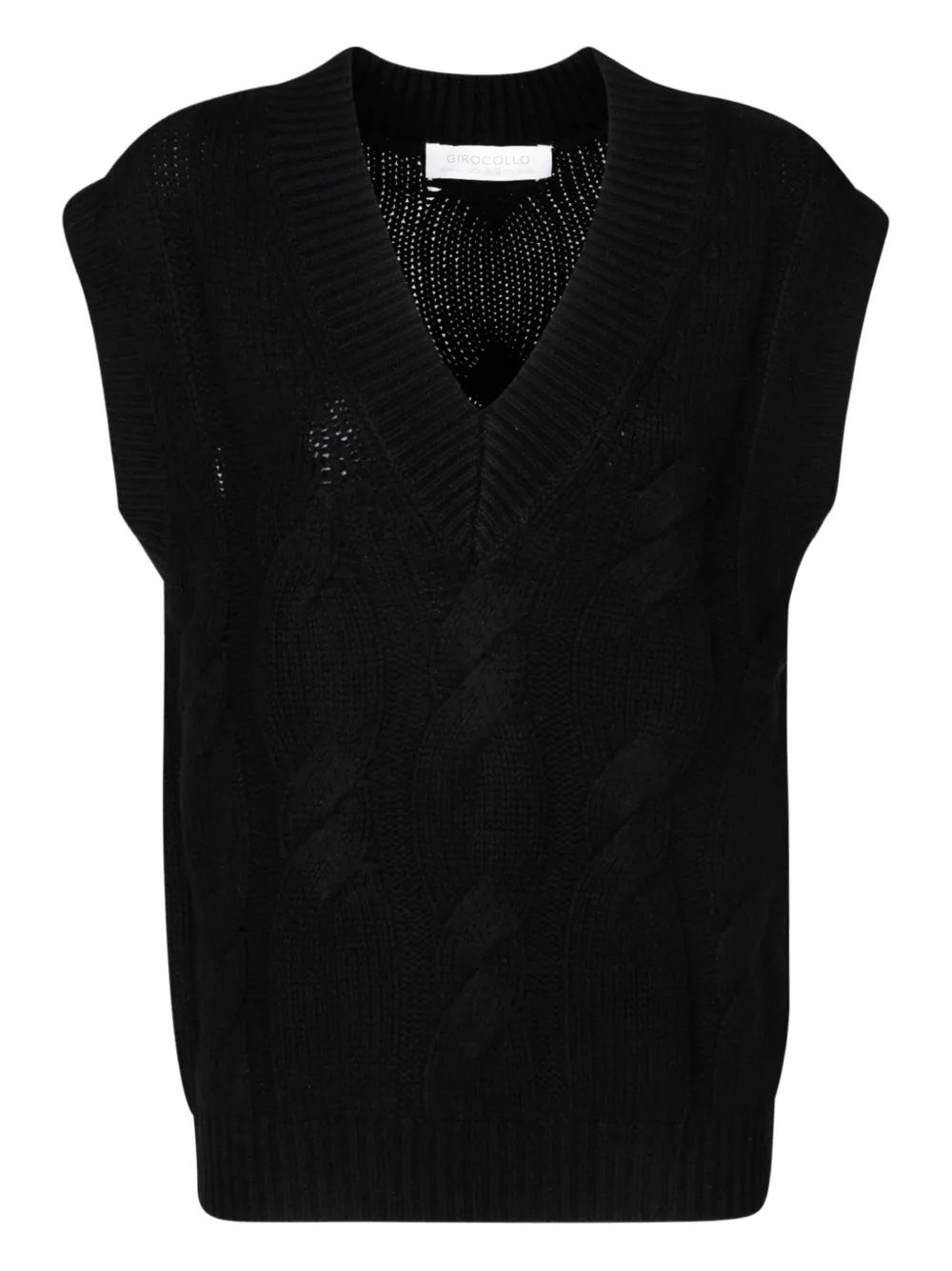 Colmar V-neck sweater | Black | Image 1