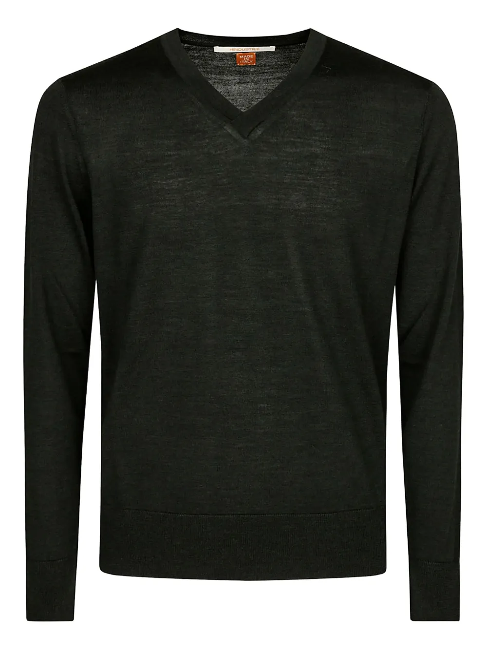 Alpha Industries v-neck wool sweater | Black | Image 1