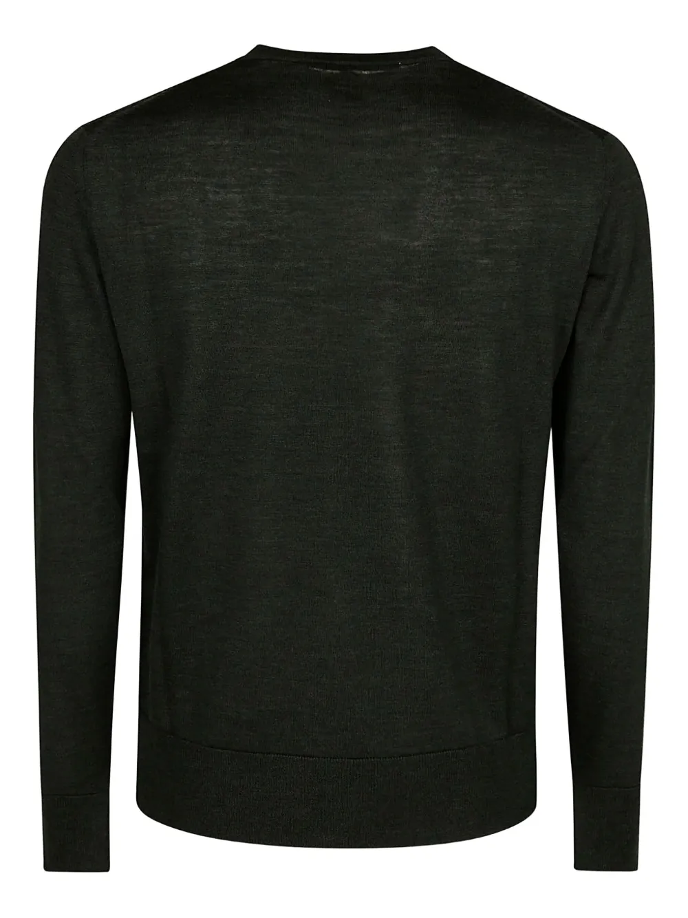 Alpha Industries Wollen sweater met V-hals - Zwart